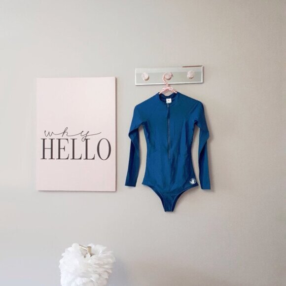 NWT Body Glove blue long sleeve paddle suit - Picture 6 of 7